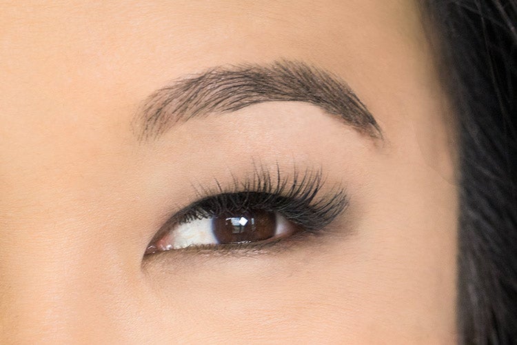 classic eyelash extensions after