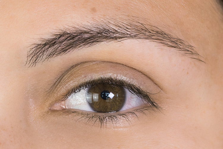 hybrid eyelash extensions before