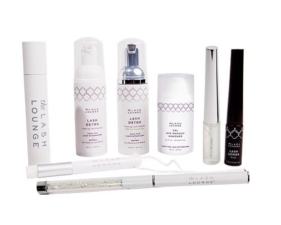 The Lash Lounge's aftercare kit.