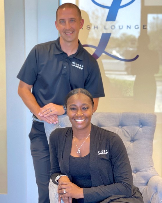 Salon owners Kelly and LaTash Luzum